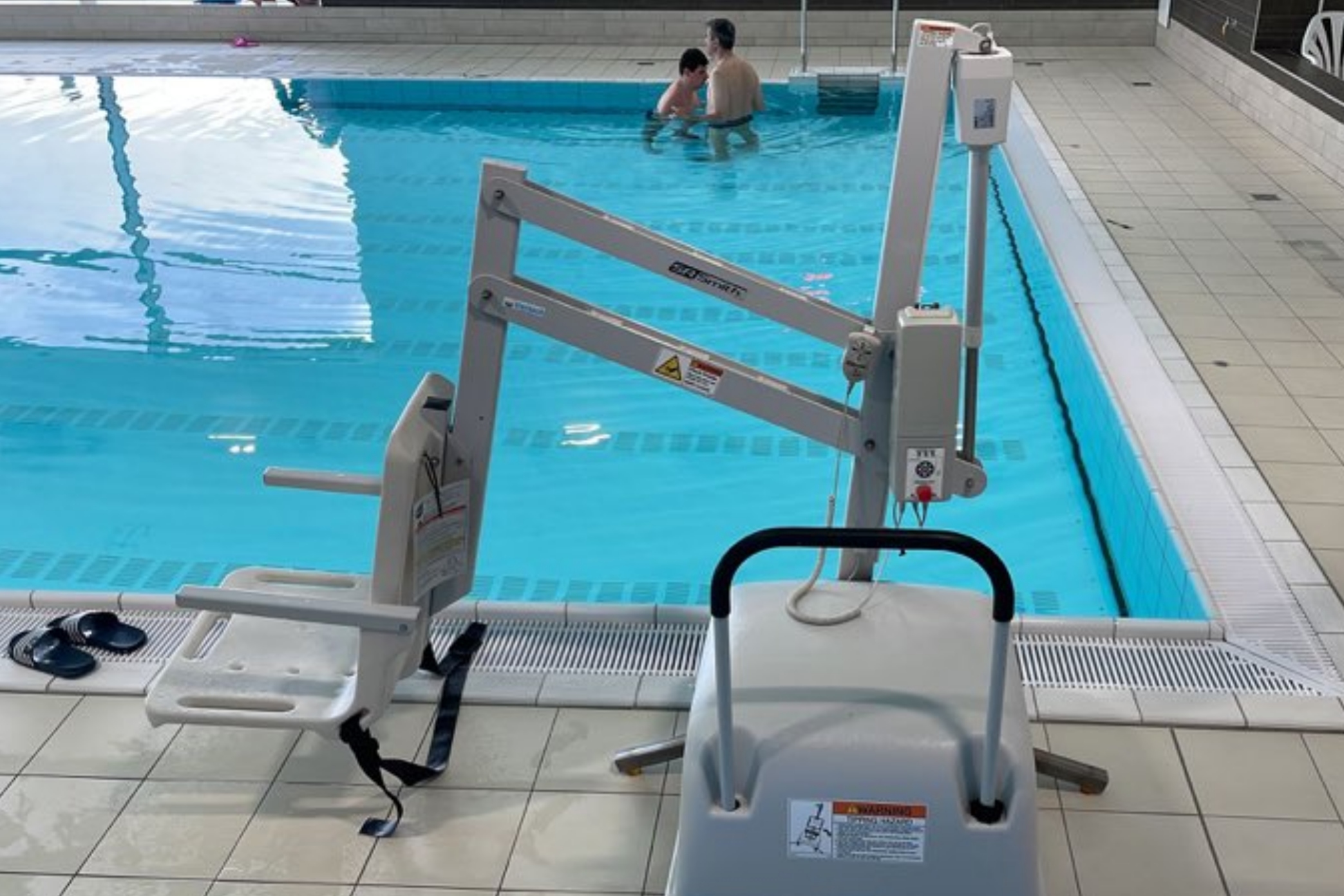 Zwembadlift voor extra zwemcomfort